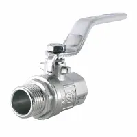 Кран шаровой STI 1"ВР x 1"НР рычаг