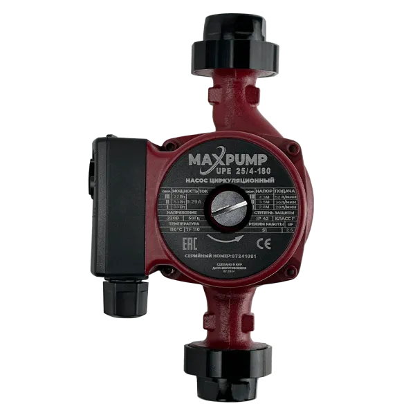 Циркуляционный насос MAXPUMP UPE 25/4-180