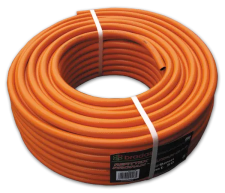 Шланг ПВХ для газа пропан-бутан армированный BRADAS 9х2,5мм 25м