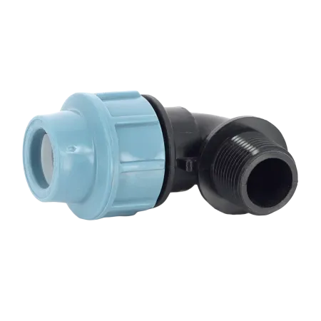 Колено компрессионное (угол) Unidelta 25 х 1" с наружной резьбой