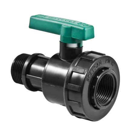 Кран шаровый Poelsan 1"х 1" НР-ВР