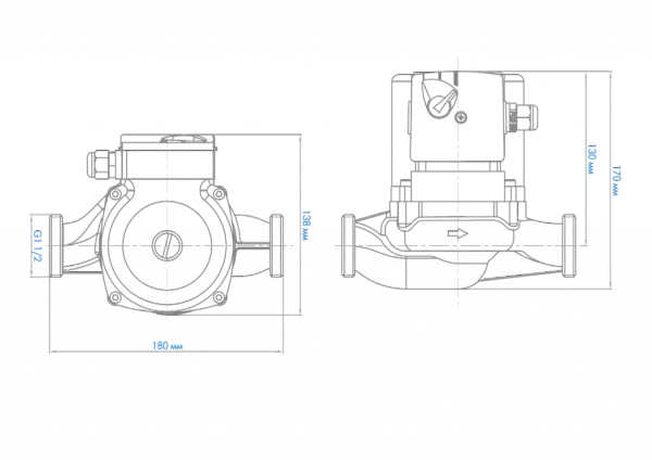 Насос Циркуляционный насос Джилекс «ЦИРКУЛЬ» 25/80  PREMIUM
