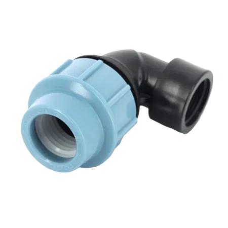 Колено компрессионное (угол) Unidelta 25 х ½" с внутренней резьбой