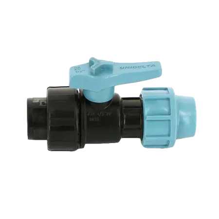 Кран шаровый компрессионный Unidelta 25 х ¾" с внутренней резьбой